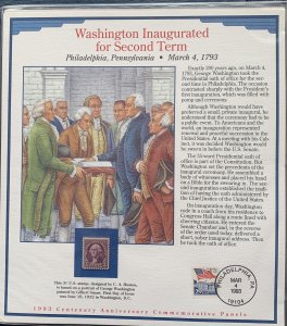 Centenary Anniversary Commemorative Panels.