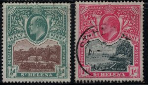 St. Helena #50-1*/u  CV $2.90