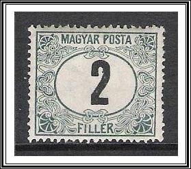 Hungary #J65 Postage Due MNH