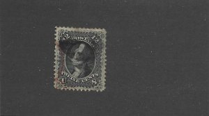 United States Scott 97 12-cent Washington F grill used thin spot 2021 cv $250