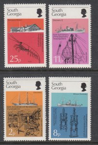 South Georgia 44-47 MNH VF