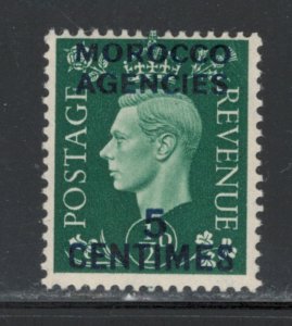 Great Britain Offices Morocco 1937 Overprint 3c Scott # 440 MH