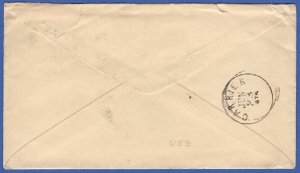 1864 Scott U59 Used 3c postal stationery, St Louis to PMG Montgomery Blair in DC