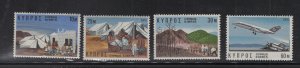 Cyprus #448-51 (1976 Economy set) VFMNH CV $1.00