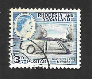 Rhodesia & Nyasaland 1959 - U - Scott #162