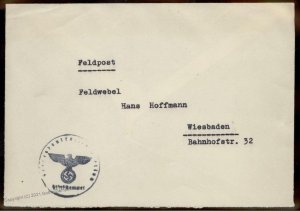 3rd Reich Germany Waffenstillstandskommission French 1940 Surrender Feldp G89234