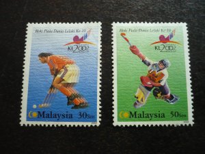 Stamps - Malaysia - Scott# 857-858 - Mint Hinged Part Set of 2 Stamps