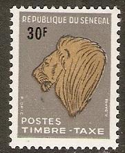 1966 Senegal Scott J42 Postage Due MNH