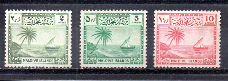 Maldive Islands 20,22,24 MH