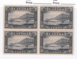 CANADA # 174-175 VF-MNH BLOCKS OF 4 SUPERB CAT VALUE $960