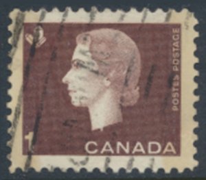  Canada  Sc# 401p  Used QE II 1963 see details  / scans