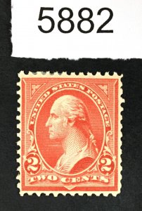 US STAMPS # 279Bd MINT OG H LOT #5882