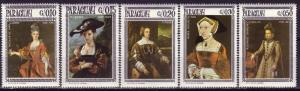 Paraguay #1002a-e - Women. Mint NH. VF