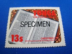 TONGA  -  SCOTT # 494  SPECIMEN  MNH      (gg) 