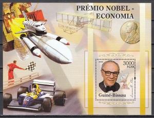 Guinea Bissau, Mi cat. 3194, BL533 A. Economics Nobel Prize Winners s/sheet. ^