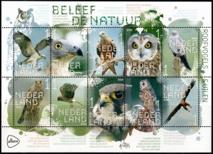 Netherlands sw3888-97 - Mint-NH - (1) Birds of Prey (2020) (cv $17.50)