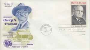 1973 Harry Truman (Scott 1499) Fleetwood Library FDC