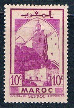French Morocco 153 MLH Sefrou 1939 (F0134)+