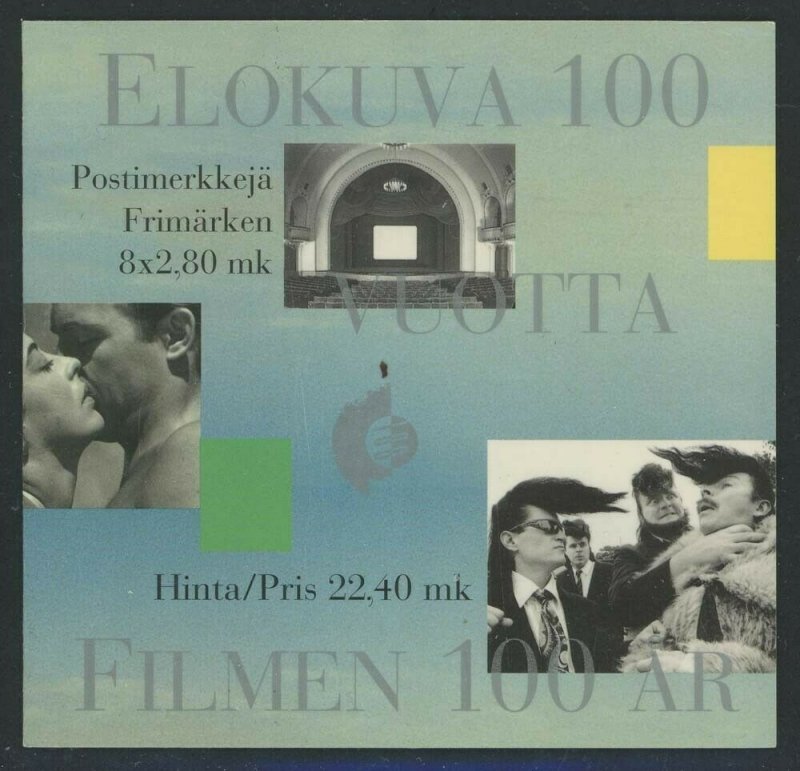 Finland 1996 22.40mk Cinema booklet Sc# 1003a NH