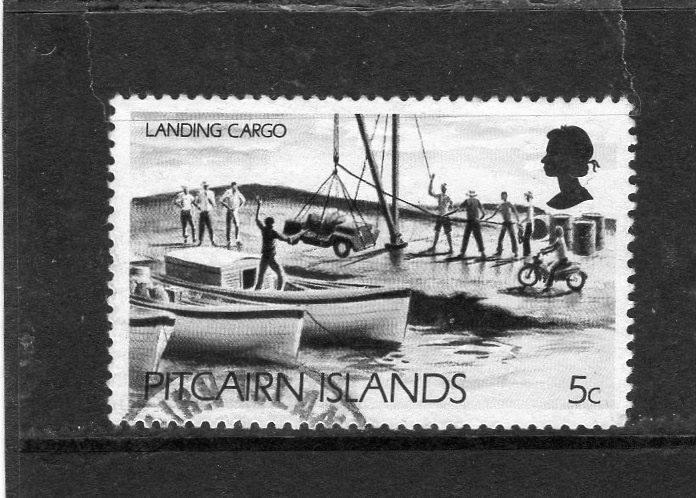 Pitcairn Island  Landing Cargo used