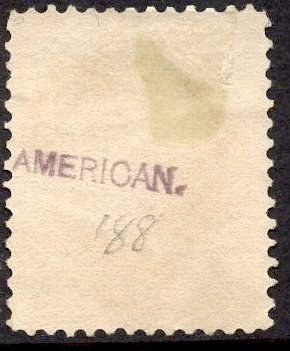 US Stamp #188 10c Brown Jefferson USED SCV $30