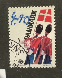 Denmark 1989 Scott 872 used - 4.40kr, Europa, Children's Toys, Soldier, ...