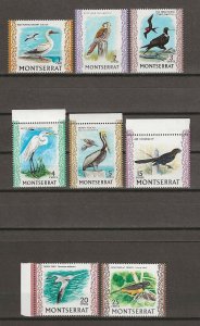 MONTSERRAT 1972/4 MNH SG 295a/309 MNH Cat £24