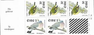 Ireland - # 1113c - Woodpigeon & Goldcrest  Bklt.