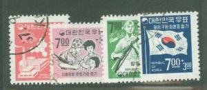 Korea #B8-11 Used Single (Complete Set)