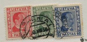 LITHUANIA  298-300  USED