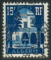 Algeria #258 used single