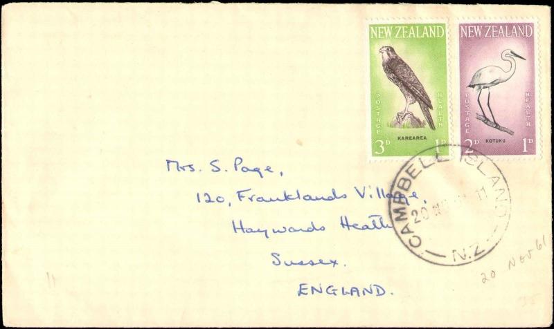 1961 NEW ZEALAND CAMPBELL ISLAND ANTARCTIC