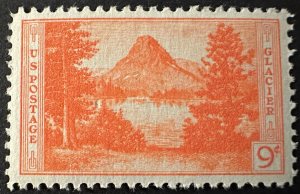 US #748  Glacier National Park 9c 1934 OG Mint NH