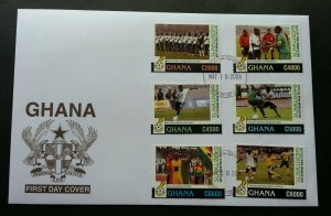 Ghana Germany FIFA World Cup Football 2006 Sport Games (stamp FDC)