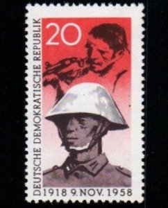 German Democratic Republic Stamp 416  - Worker and soldier