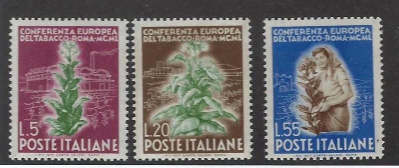 Italy  SC#544-546 MNH VF SCV$52.50.....Nice Opportunity!