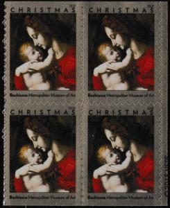 US 5331 Christmas Madonna & Child by Bachiacca forever block (4 stamps) MNH 2018