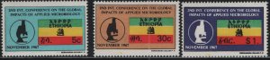 ETHIOPIA 485-7 FVF MNH APPLIED MICROBIOLOGY