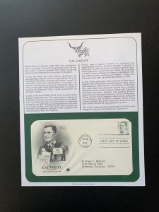 US FDC Stamp Scott# 2934 Cal Farley 1996