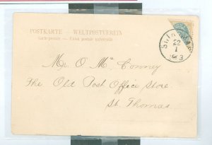 Danish West Indies (& U.S. Virgin Islands) 18a