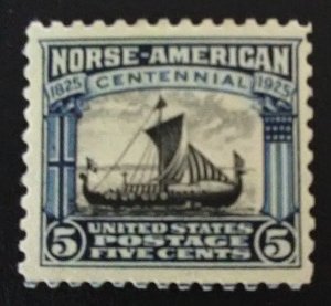 StampGeek Scott #621 Viking Ship, MINT, FINE-VERY FINE, NEVER HINGED