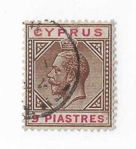 Cyprus  Sc #68  9pi  used VF