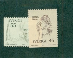 Sweden 831-2 MNH BIN$ 0.80