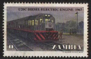 Zambia - #776 - used - Trains