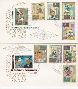 San Marino # 736-745, Walt Disney & Cartoon Characters, First Day Cover,