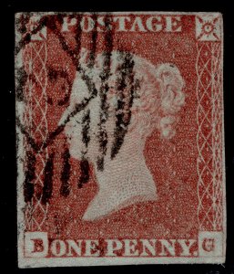 GB QV SG8, 1d red-brown PLATE 79, USED. Cat £38. BG