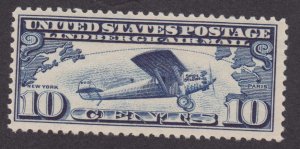 C10 Lindberg's Plane MNH Single