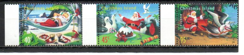 Christmas Island 422-424 MNH