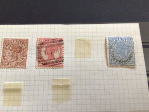 Queensland 6 used stamps A13091