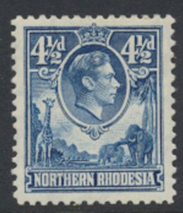 Northern Rhodesia  SG 37  SC# 37 MH   see detail and scans